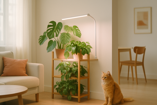 Are LED Grow Lights Safe for Pets and Kids Indoors?