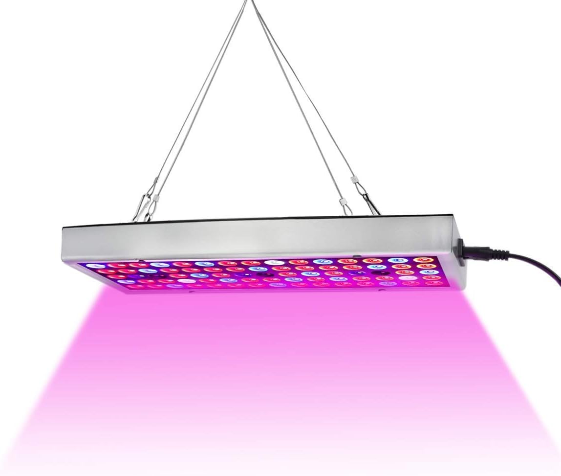 LED Grow Lights, Full Spectrum Grow Lamp with IR & UV LED Plant Lights for Indoor Plants,Micro Greens,Clones,Succulents,Seedlings,Panel Size 12x4.7 inch