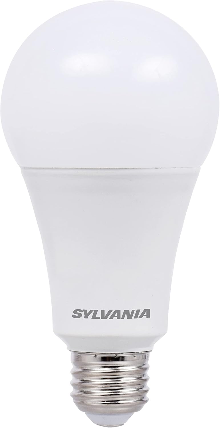 Sylvania Full Cycle 15W LED Grow Light Bulb, A19, 25 Micromoles/s, 80 CRI, Non-Dimmable, Frosted - 1 Pack (40023)