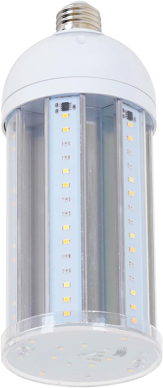 LED Grow Light Bulb, Plant Growing Light Bulb for Indoor Gardening, E26 Base, 40 Watt, Full Spectrum, Damp-Proof, Screw-in Design, White, 1set