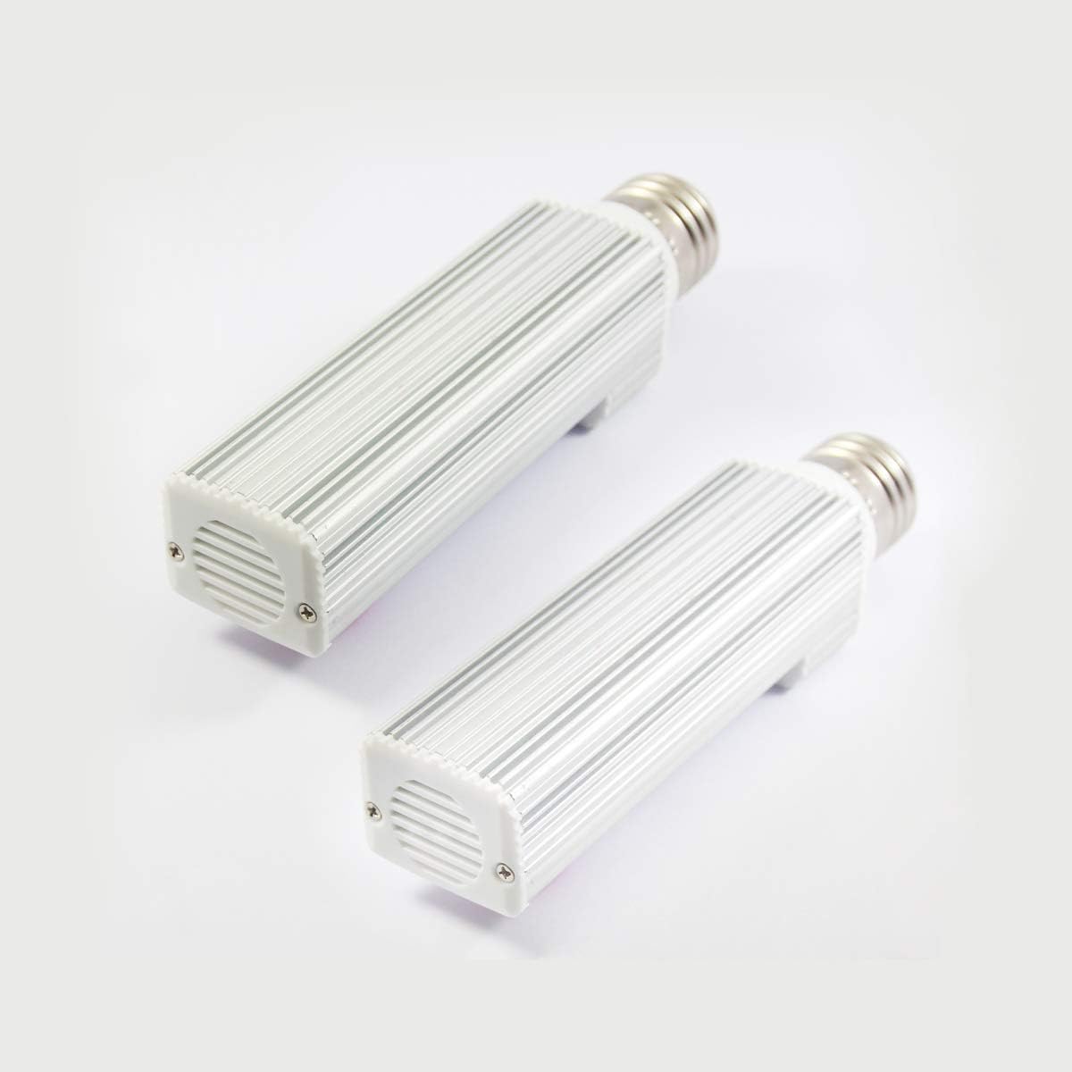 LED Plant Grow Bulbs for Grow Light for Indoor Plants, Sun Light, 44 LEDs of 17W (50W Fluorescent Bulbs Equivalent), 2 Pack (Work on AC110V-220V only)