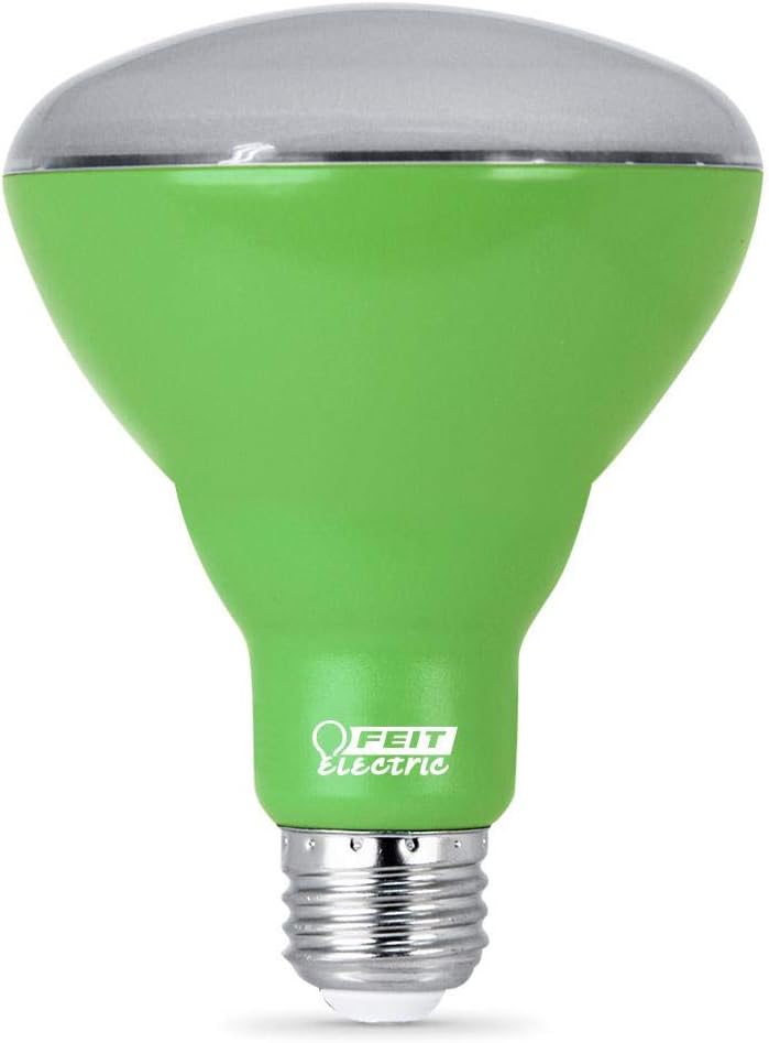 Feit Electric - BR30/GROW/LEDG2 Full Spectrum LED 65W Equivalent BR30 Non-Dimmable Hydro Grow Light Bulb