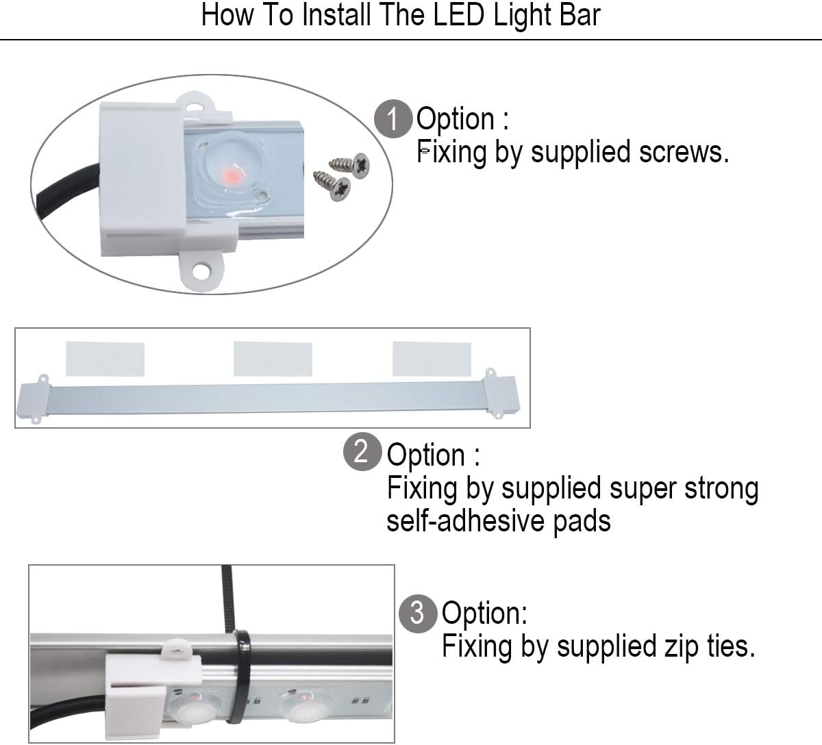 Litever Grow Light Strip Kit 36W with Timer, 4 pcs 16 Inches LED Grow Light Strips with Extension Cables, Mounting Accessories for Greenhouse, Grow Shelf. Perfect for Indoor Growing-(4-Strip-Kit)