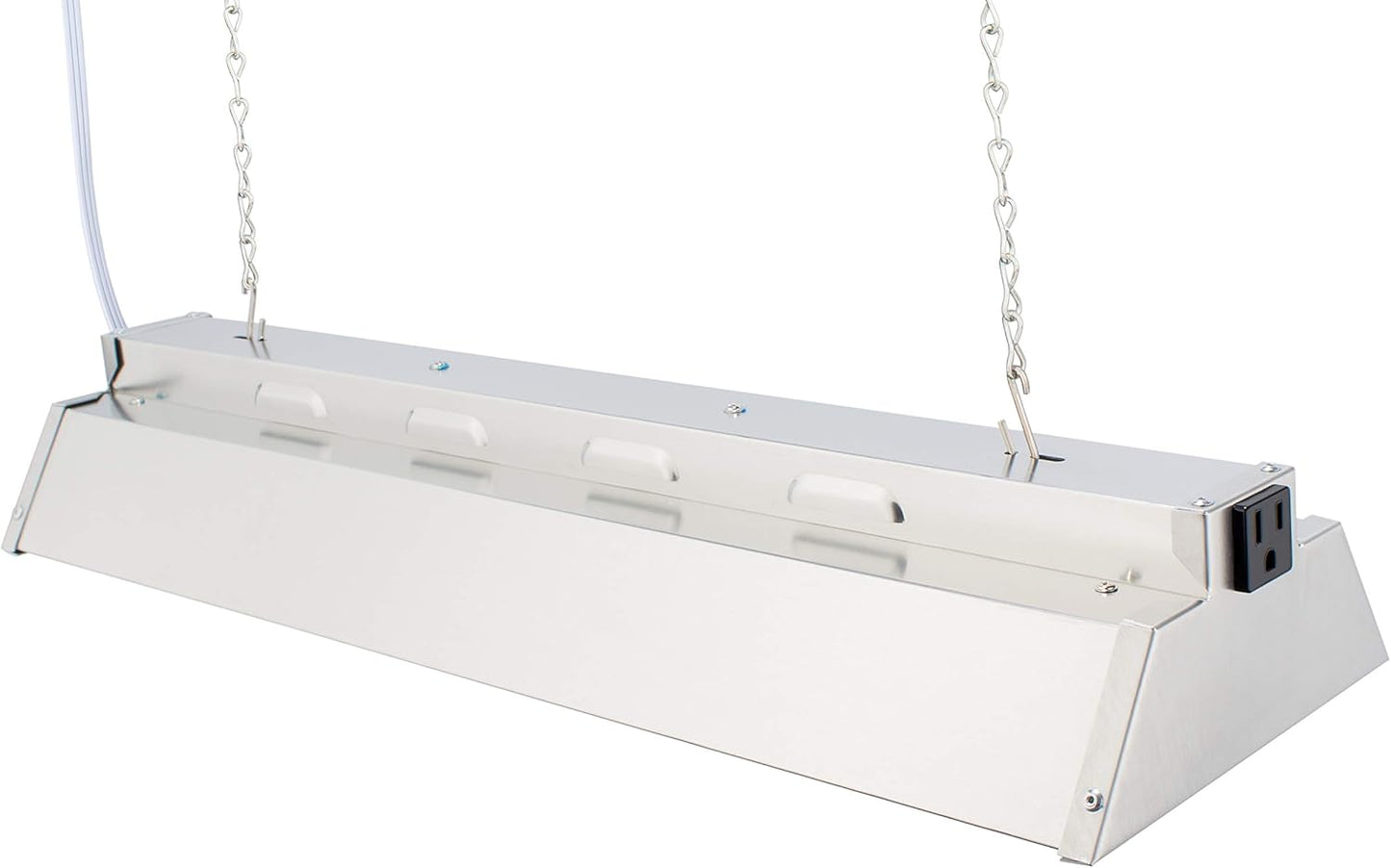 Durolux DL822N T5 HO 2Ft 2 Fluorescent Lamps Grow Lighting System with 5000 Lumens and 6500K Full Spectrum and Low Profile 7" Wide Reflector