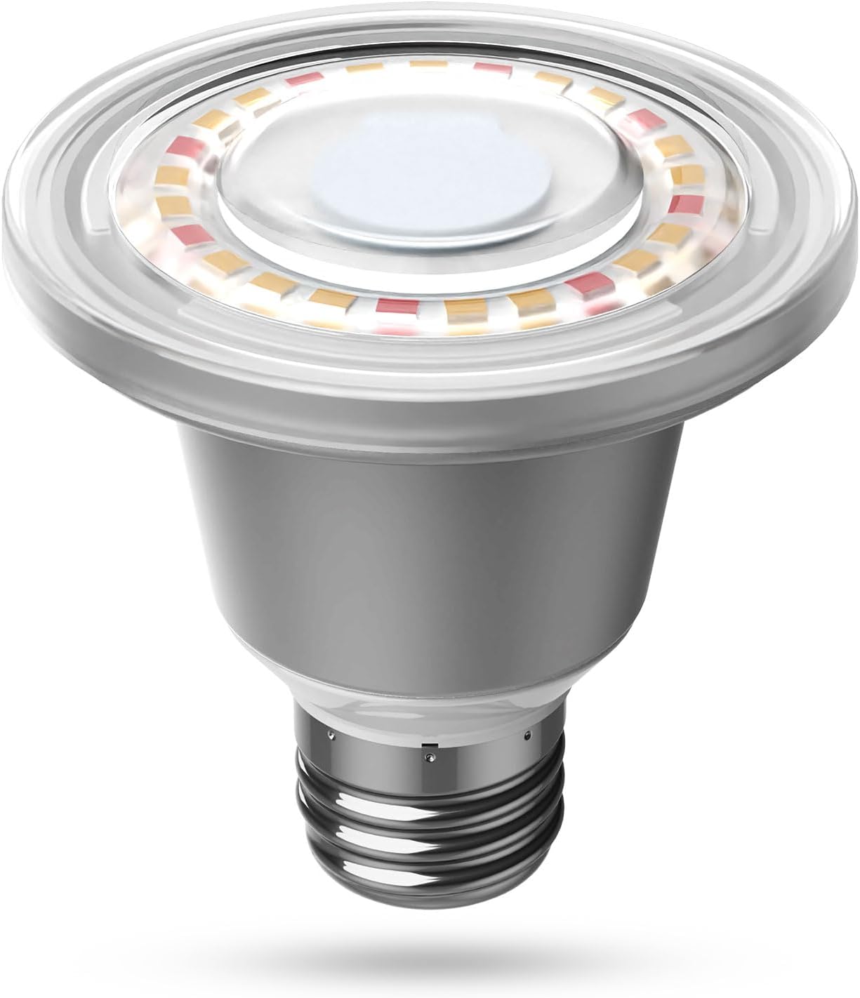 SANSI 60W Equivalent LED Grow Light Bulb, BR20 12W Full Spectrum Plant Light Bulb E26 Base, 25,000 Hours Lifespan IP54 Waterproof Grow Light for Indoor Outdoor Plants