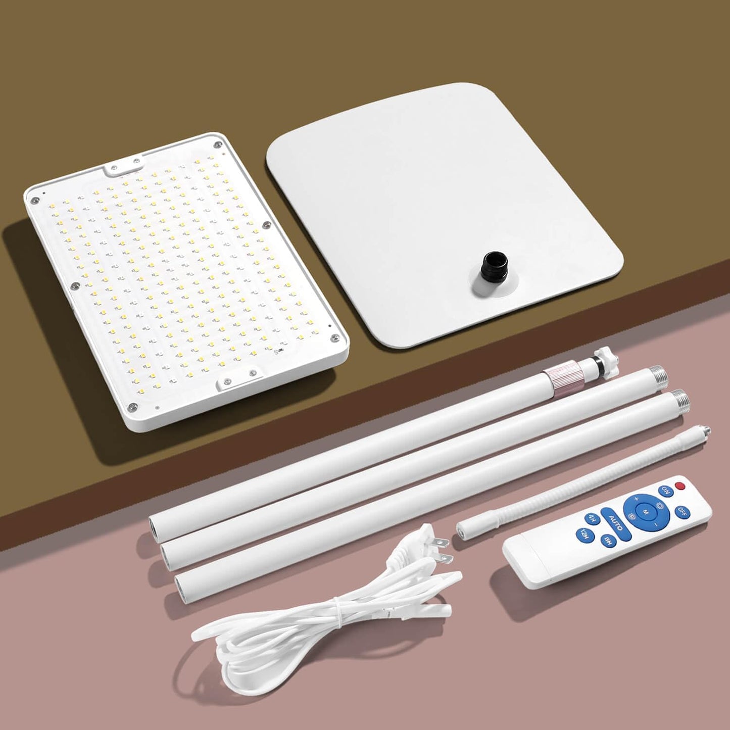 LED Grow Lights for Indoor Plants with Stand for Floor and Tabletop, Full Spectrum Plant Lights for Indoor Growing with Timer 4H/8H/12H, Grow Light with 3 Lighting Mode & 10 Dimmable Brightness.
