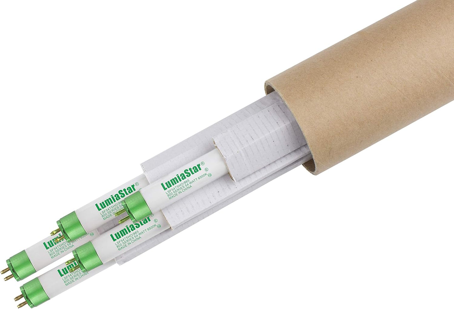 4FT 54W T5 HO 6500K Fluorescent Tubes Grow Light Bulbs Pack of 5